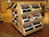Wine Crate Merchandiser